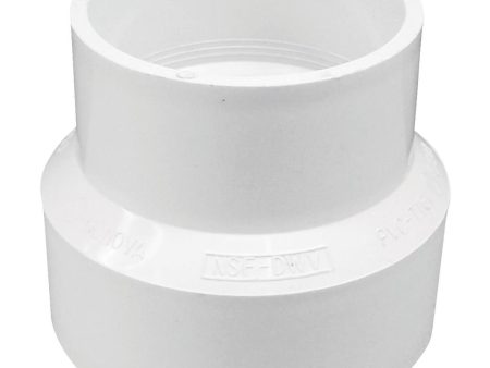 Charlotte Pipe 4 In. Schedule 30 DWV 600 Series PVC Coupling Cheap