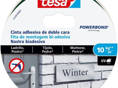 tesa 77749-00001-00 77749-00001-00-Smart Mounting System Montaje Permanente SMS Cinta D C Powerbond 5x19mm Ladrillo Piedra, Not_Applicable Online Hot Sale