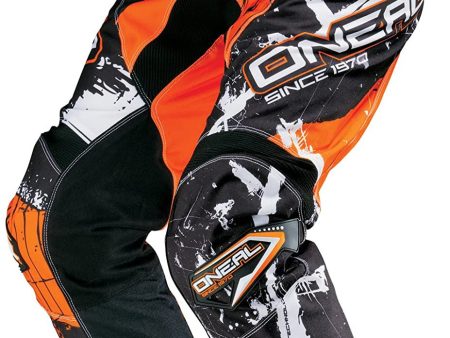 0124-666 - Oneal Element 2016 Shocker Motocross Pantalones 36 Negro Blanco Reacondicionado Online now