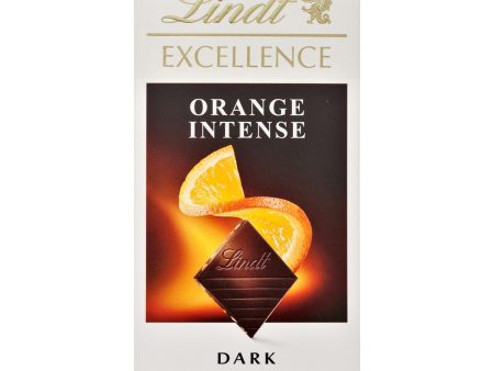 Lindt - Tableta Excellence Orange 100 g Tb Embalaje Deteriorado Online Hot Sale