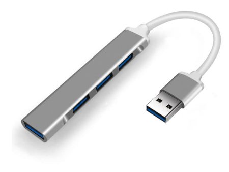 Hub USB 3.0 de 4 puertos para MacBook, Mac Pro, Mac Mini, iMac, Surface Pro, XPS, PC, Flash Drive, Mobile HDD For Discount