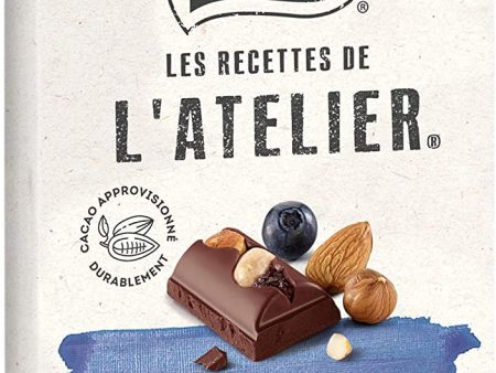 Nestlé las recetas del taller - Chocolate Oscuro, Arándanos, Avellanas, Almendras - Tableta 170 g Embalaje Deteriorado Online now